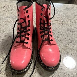 Dr. Martens Pink boots